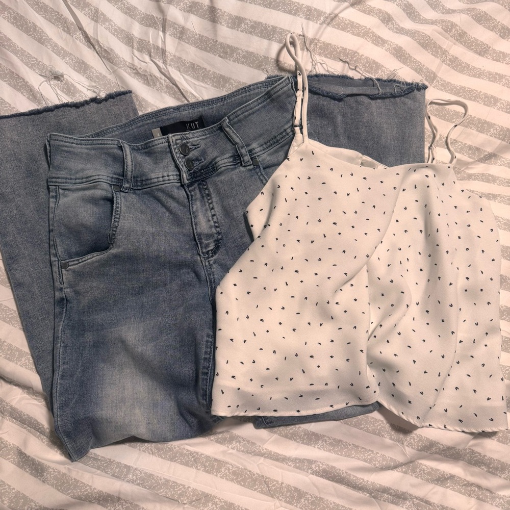 Kut from the Kloth Blue Flare Jeans